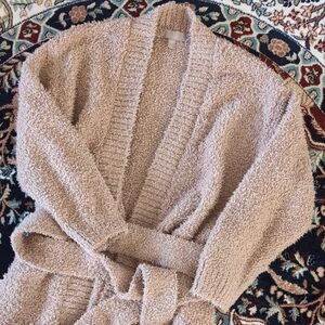 Cozy Tan Women's Long Sweater